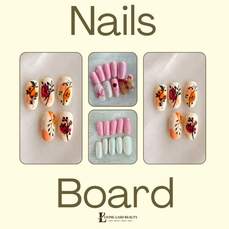 Pilihan nail design Living Lash Beauty